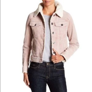 🆕BCBGeneration Faux‎ Shearling Corduroy Jacket